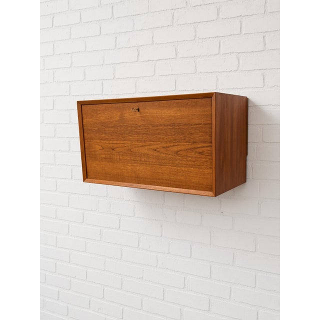 Wood Teak Bar Cabinet by Poul Cadovius for CADO, 1960s For Sale - Image 7 of 11