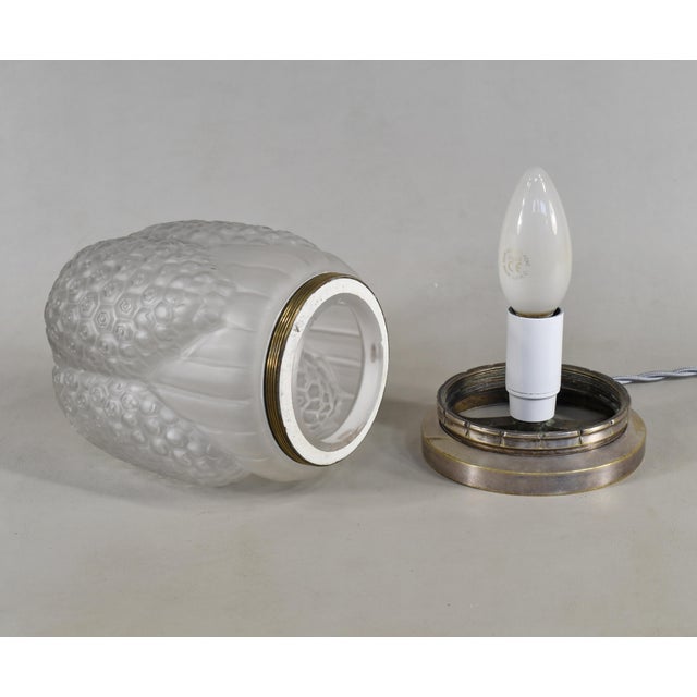 1920s French Art Deco Lamp by Simonet Freres & Dieupart - France For Sale - Image 14 of 15