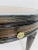 English Lillian August Embossed Leather Topped Side Table. For Sale - Image 3 of 11