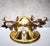 Metal Hollywood Regency Florentine Wall Lamp attributed to Banca Firenze, Italy, 1960s For Sale - Image 7 of 18