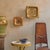 Designed by Georges Pelletier in the 1970s, this French ceramic tray explores gilt and gold tones in a composition that...