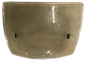 Large Mid-Century Murano Glass Flush Mount
