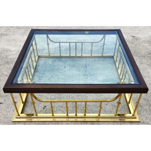 Erwin Lambeth Erwin Lambeth Coffee Table 1980s For Sale - Image 4 of 13
