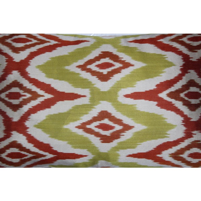 Ikat pillow are a great addition to upholstered furniture. Pillows can decorate the interior, highlight the style, create...
