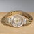 Gold Chopard Happy Diamonds 4066 18k Yellow Gold Watch Circa 1985 Full Set For Sale - Image 8 of 13