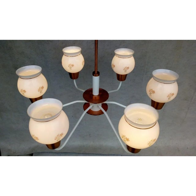 1970s Vintage Type 54 Chandelier from Drukov, 1970s For Sale - Image 5 of 13