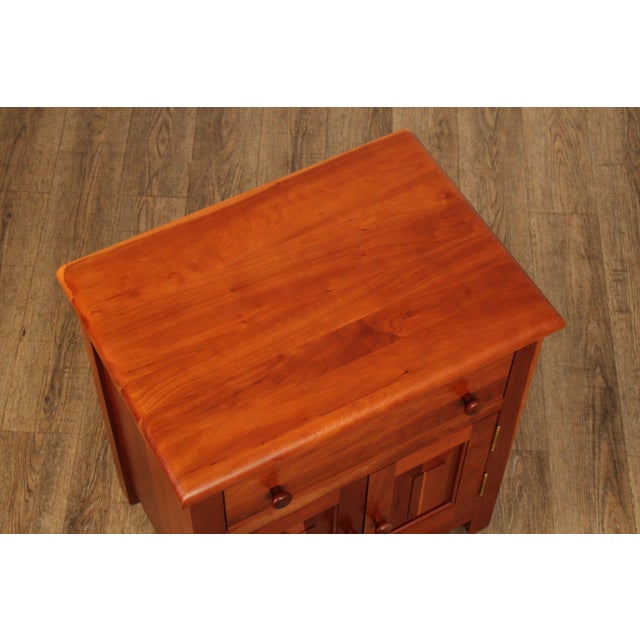 2000 - 2009 Stuart David Mission Style Cherry Cabinet Nightstand For Sale - Image 5 of 12