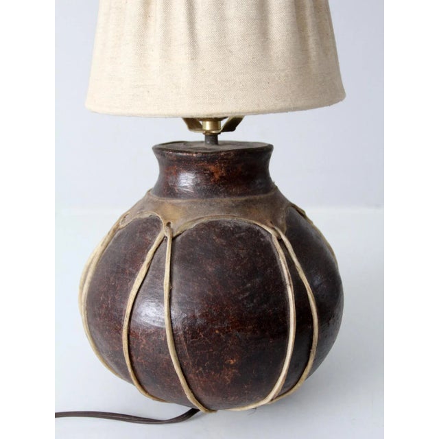 Mid 20th Century Vintage Table Lamp From Tarahumera Tr For Sale - Image 5 of 12