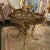 Antique Cast Iron Floral Jardiniere For Sale - Image 10 of 10