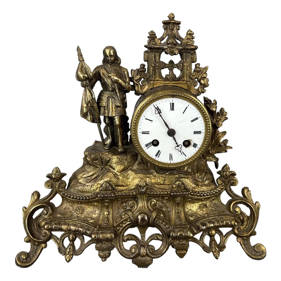 Antique Japy Frères Mantel Clock | Chairish