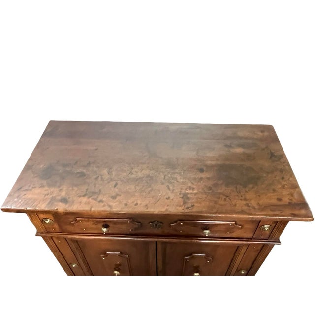 18th Century Louis XIII Style Italian Walnut Credenza / Buffet For Sale - Image 4 of 18