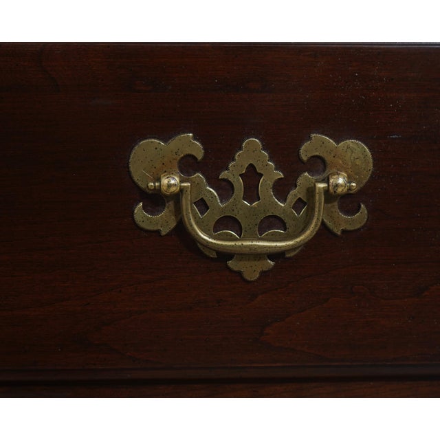 Brown Ethan Allen Cherry 7 Drawer Lingerie Chest Semainier For Sale - Image 8 of 14