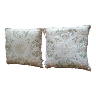 Cushions with Cotton Thread, Italy, 1990 For Sale