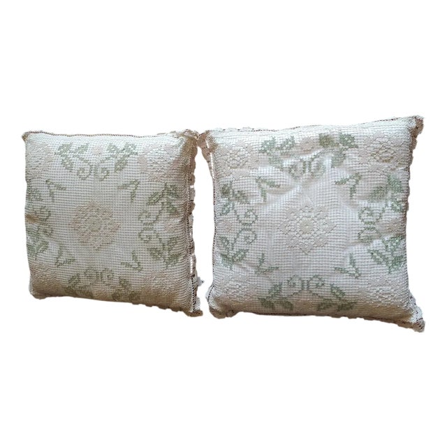 Cushions with Cotton Thread, Italy, 1990 For Sale