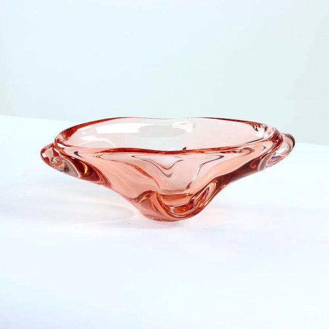Art Glass Bowl by Josef Hospodka for Sklarny Chribska, 1960s For Sale - Image 11 of 11