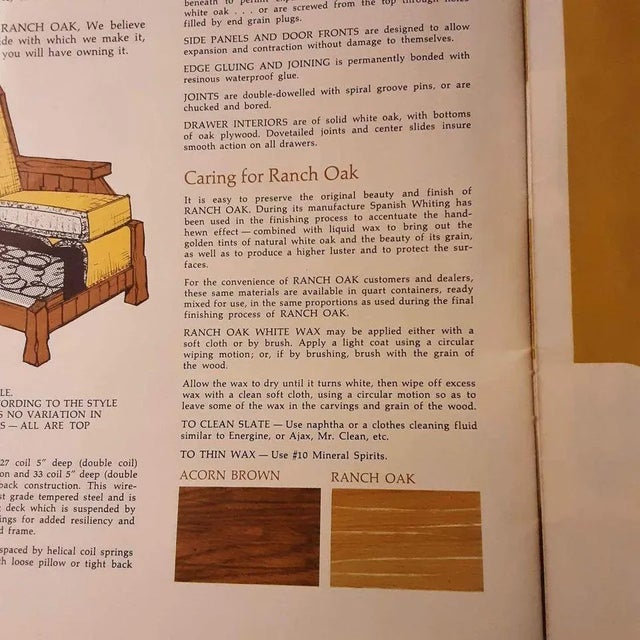 A. Brandt Ranch Oak Drop Leaf 60" Round Dining Table Convertible to Console - Vintage Mid 20th Century For Sale - Image 12 of 12