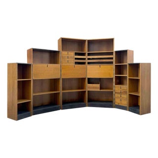 Modular Bookshelf by Afra and Tobia Scarpa for Cassina, Japan, 1971 For Sale