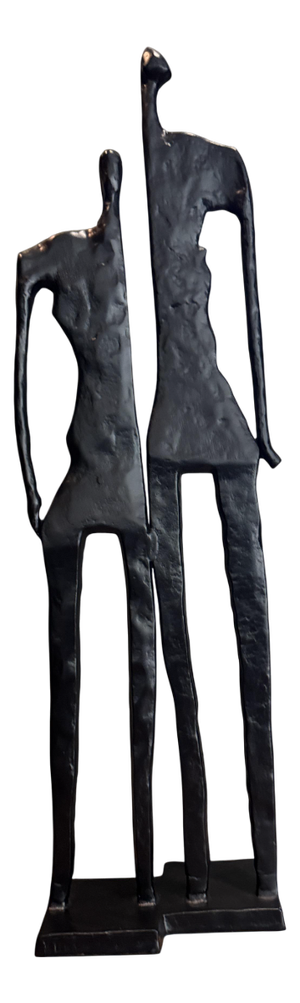 Won-hyung Lee, Abstract Sculpture in Black Patinated Steel, 101cm