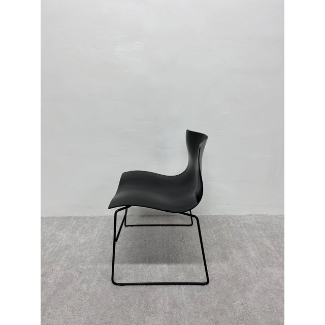 1980s Lella and Massimo Vignelli Handkerchief Chairs for Knoll - Set of Four For Sale - Image 5 of 13