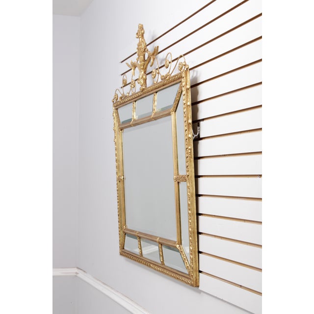 Age: Approx: 20 Years Old Details: Model 6482 Beveled Glass Fine Carved Details High Quality Construction Adams Style...