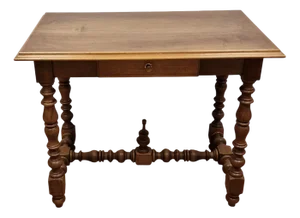 Small Italian Louis XIII Style Writing Desk, 1940s