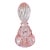 Vintage Pink Perfume Bottle For Sale