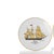 Porcelain - 12 Ships of the Discoveries - Vista Alegre. Made of porcelain from the Vista Alegre factory; polychrome and...