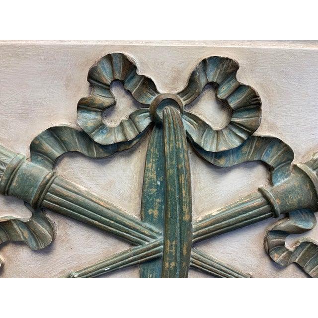 Mid 20th Century French Louis XVI Trumeau Mirror For Sale In New York - Image 6 of 7