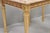 Mid 20th Century Vintage French Louis XVI Style Pink Marble Top Low Drinks Side Tables - A Pair For Sale - Image 5 of 16