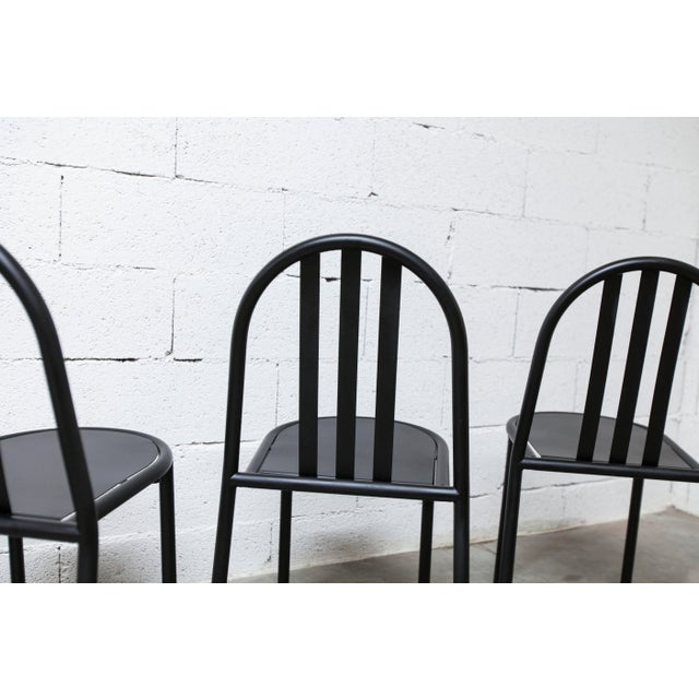 222 Model Chairs by Robert Mallet Stevens, 1980, Set of 6 For Sale - Image 9 of 18