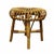 A round stool in curved rattan and bamboo from the mid-20th century, designed by Francesco Albini. Albini was among the...