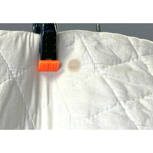 Green Vintage Handmade American Folk Art Quilt 88" X 94" For Sale - Image 8 of 12