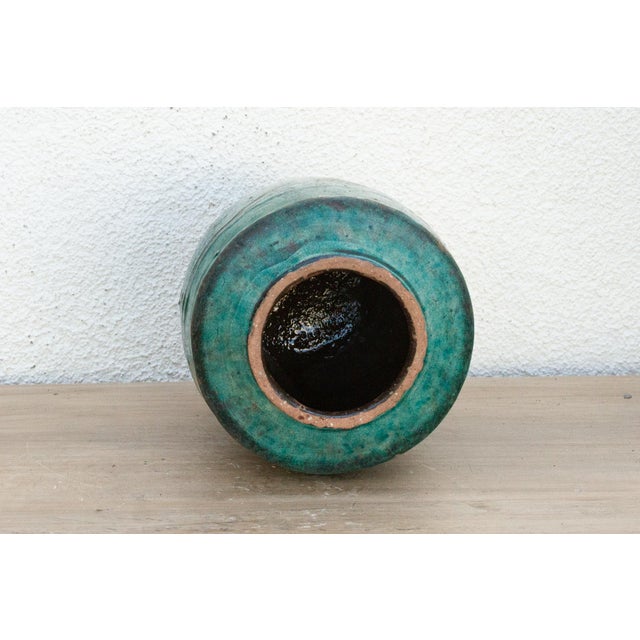 Vintage Chinese Glaze Vase For Sale In Los Angeles - Image 6 of 8