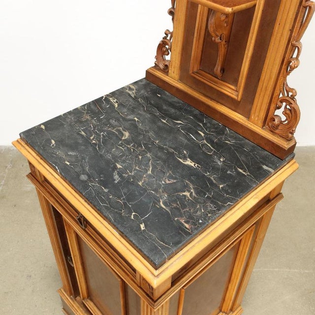 Liberty Bedside Tables in Marble, Set of 2 For Sale - Image 10 of 12