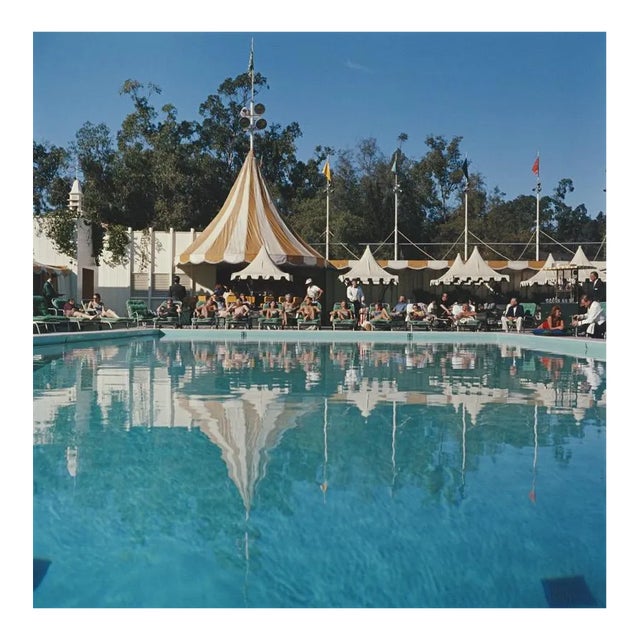 Poolside Reflections (1957) Limited Estate Stamped - Giant 2020 For Sale