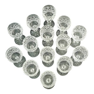 1970s Imperial Crystal Empress Glasses - Set of 14 For Sale