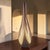 This stunning 22'' vase is a hand-blown piece of art glass with an abstract pattern in earth tones. Originating from...