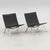 Modern Poul Kjaerholm Pk22 Chairs Fritz Hansen Denmark Pair For Sale - Image 3 of 10