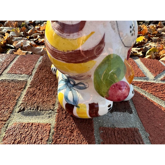 Mid 20th Century Vintage Italian Cat Piggy Bank For Sale - Image 5 of 8