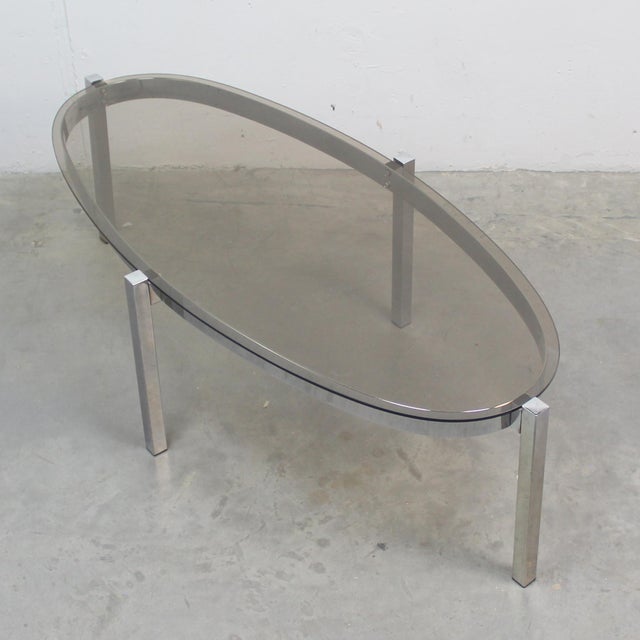 Oval Side Table, 1960s For Sale - Image 4 of 4
