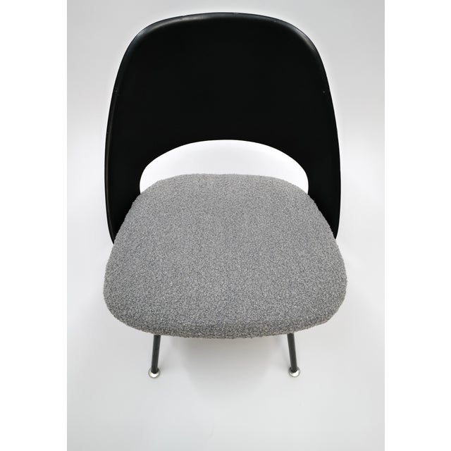 1960 Saarinen Executive Side Chair with Fiberglass Back by Knoll For Sale - Image 10 of 12