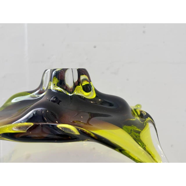 Glass Crystal Glass Bowl by Joska Waldglashütte Bodenmais, 1970s For Sale - Image 7 of 16
