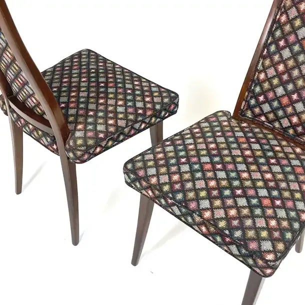Pair of Harvey Probber Model 1055 Sculptural Dining or Side Chairs For Sale - Image 9 of 12