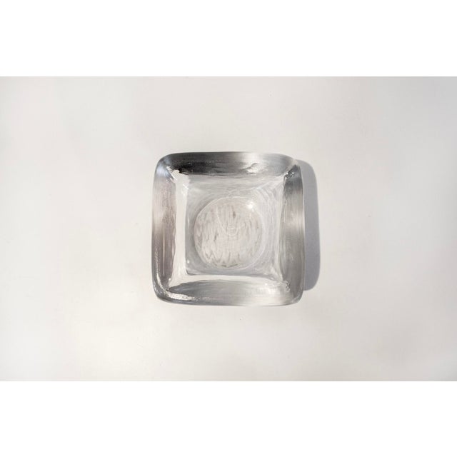 Mid-Century Modern Swedish Centerpiece in Clear Glass from Orrefors, 1960s For Sale - Image 3 of 5