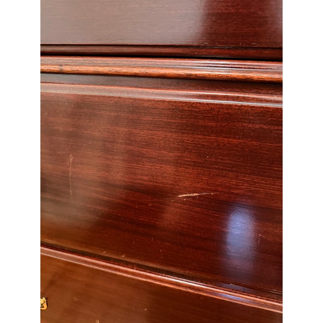 Mid 20th Century Mid 20th Century Kling Solid Mahogany 6 Drawer Dresser For Sale - Image 5 of 7