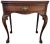 18th Century George II Mahogany Game/Tea Table. Has flip top and one drawer. Table is 30.75 inches when opened. This is a...