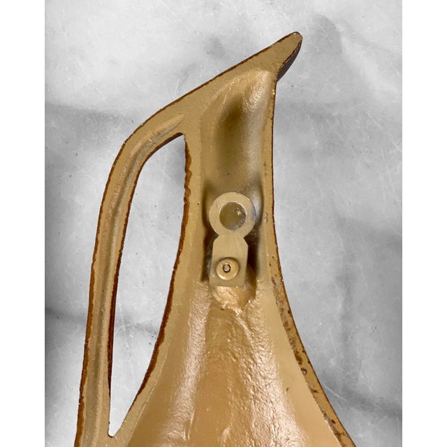 Yellow Mid-Century Modern Kitchen Ewer Bottle Wall Hanging Sculptures - Set Of For Sale - Image 8 of 8