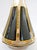1950s Mid-Century Modern Moser Black Paneled and Gold Fleck Cut Crystal Wine Decanter Carafe For Sale - Image 9 of 9