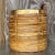 Vintage Coastal Brass and Reed Planter For Sale - Image 4 of 7