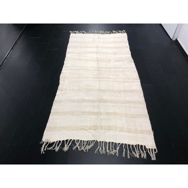 Handmade Hemp Kilim rug in Turkish Anatolia Decorative Kliim, Vintage Kilim, Turkish Vintage Anatolian Kliim, Handmade...